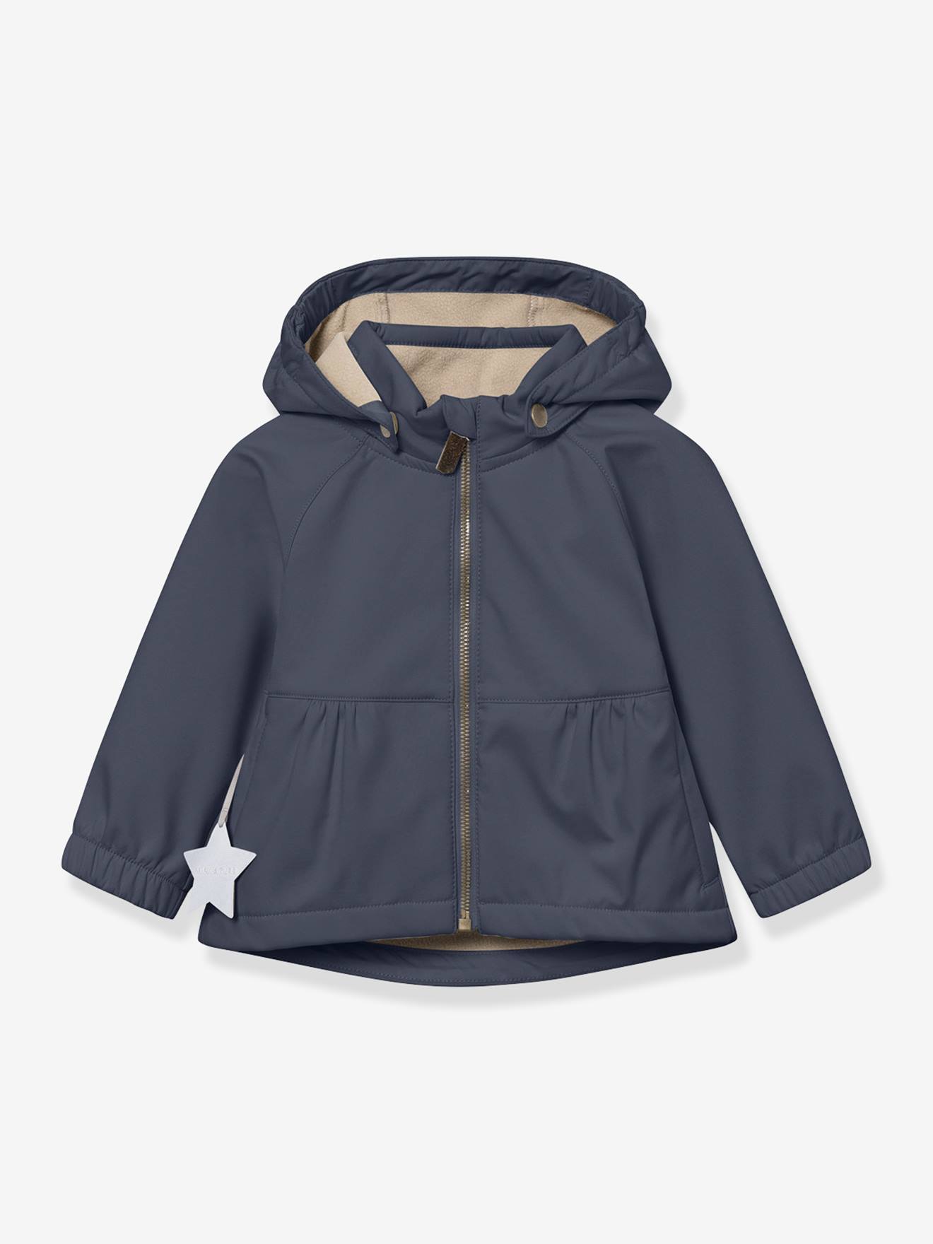 Veste softshell MATBRIDDI fille MINI A TURE bleu foncé