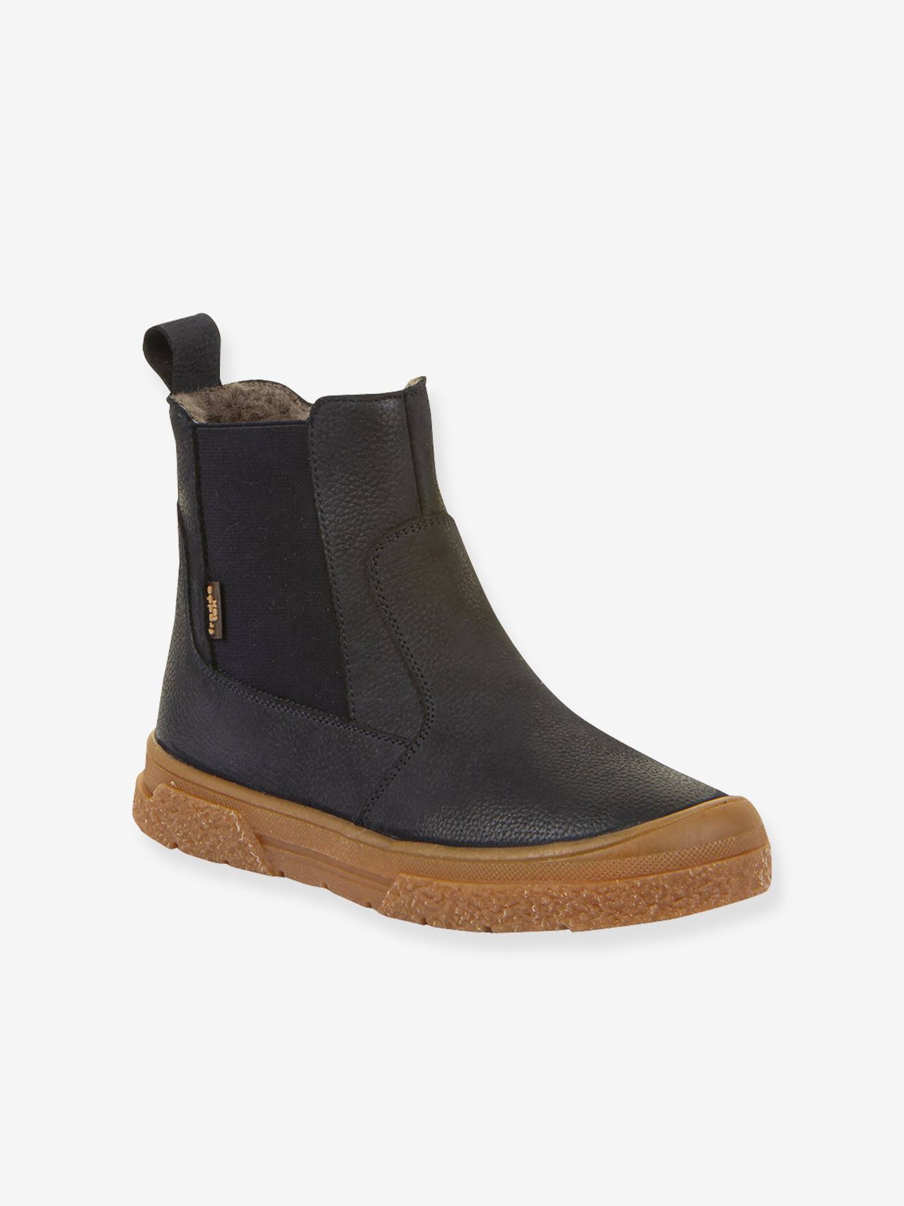 Boots enfants PULSE TEX CHELYS WOOL Froddo bleu nuit