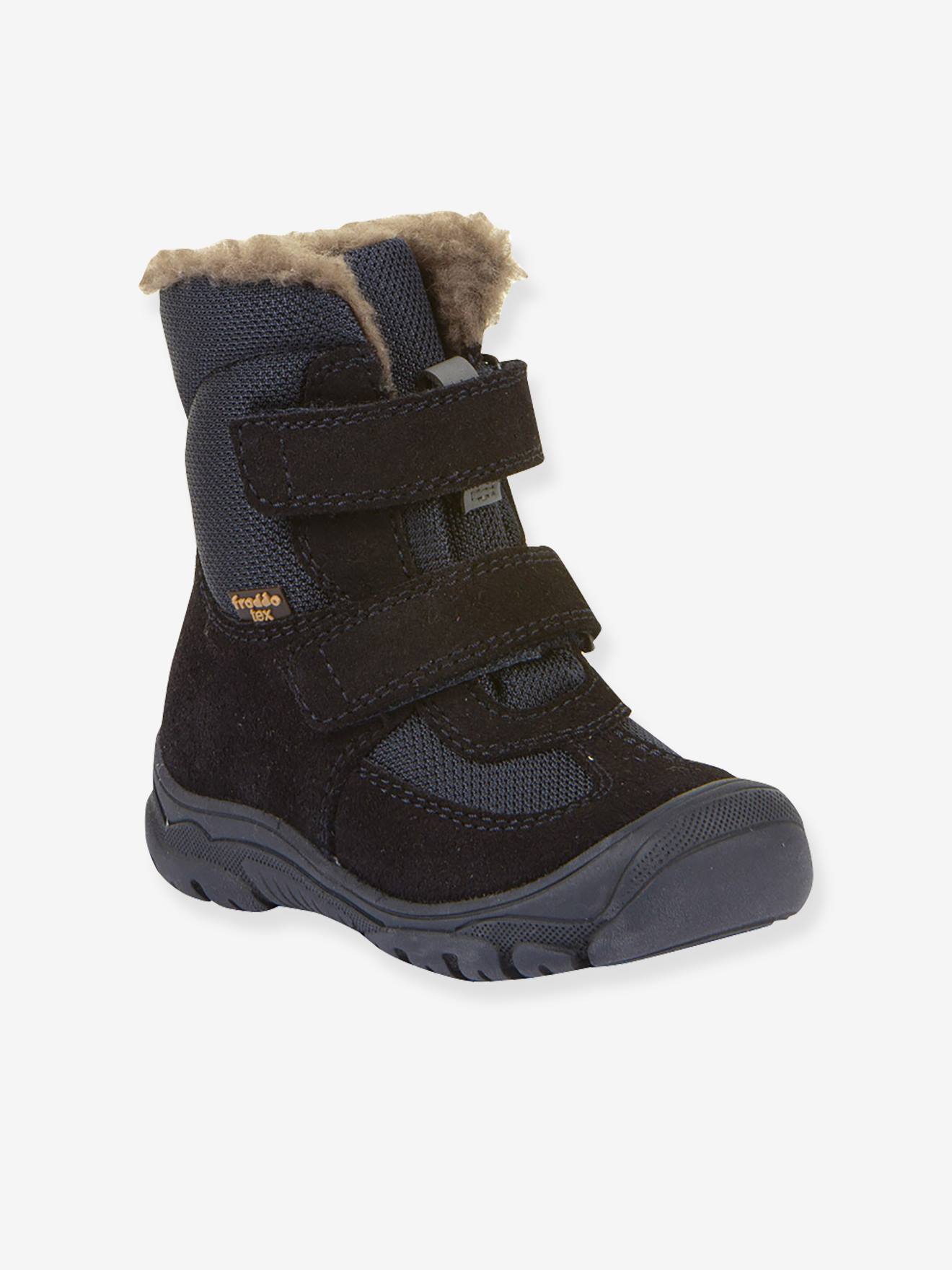 Boots enfants LINZ WOOL TEX HIGH Froddo bleu nuit
