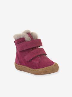 Chaussures-Chaussures bébé 17-26-Marche fille 19-26-Boots fille MINNI SUEDE Froddo