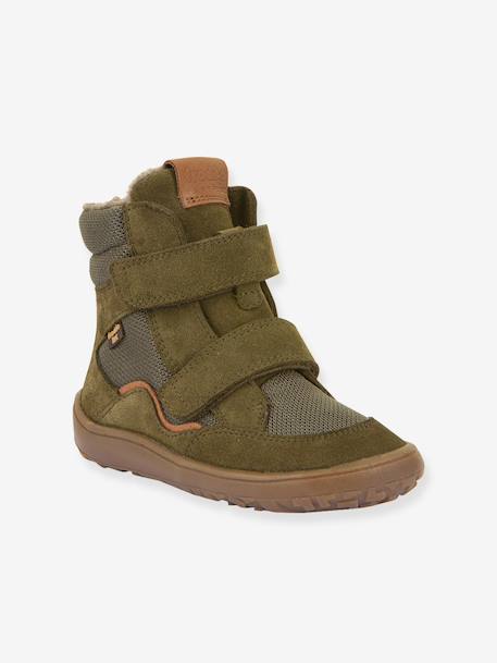 Bottes d'hiver pieds nus enfants BAREFOOT TEX WINTER Froddo bleu jean+bleu nuit+bordeaux+gris ardoise+lilas+noir+olive+violet 37 - vertbaudet enfant 