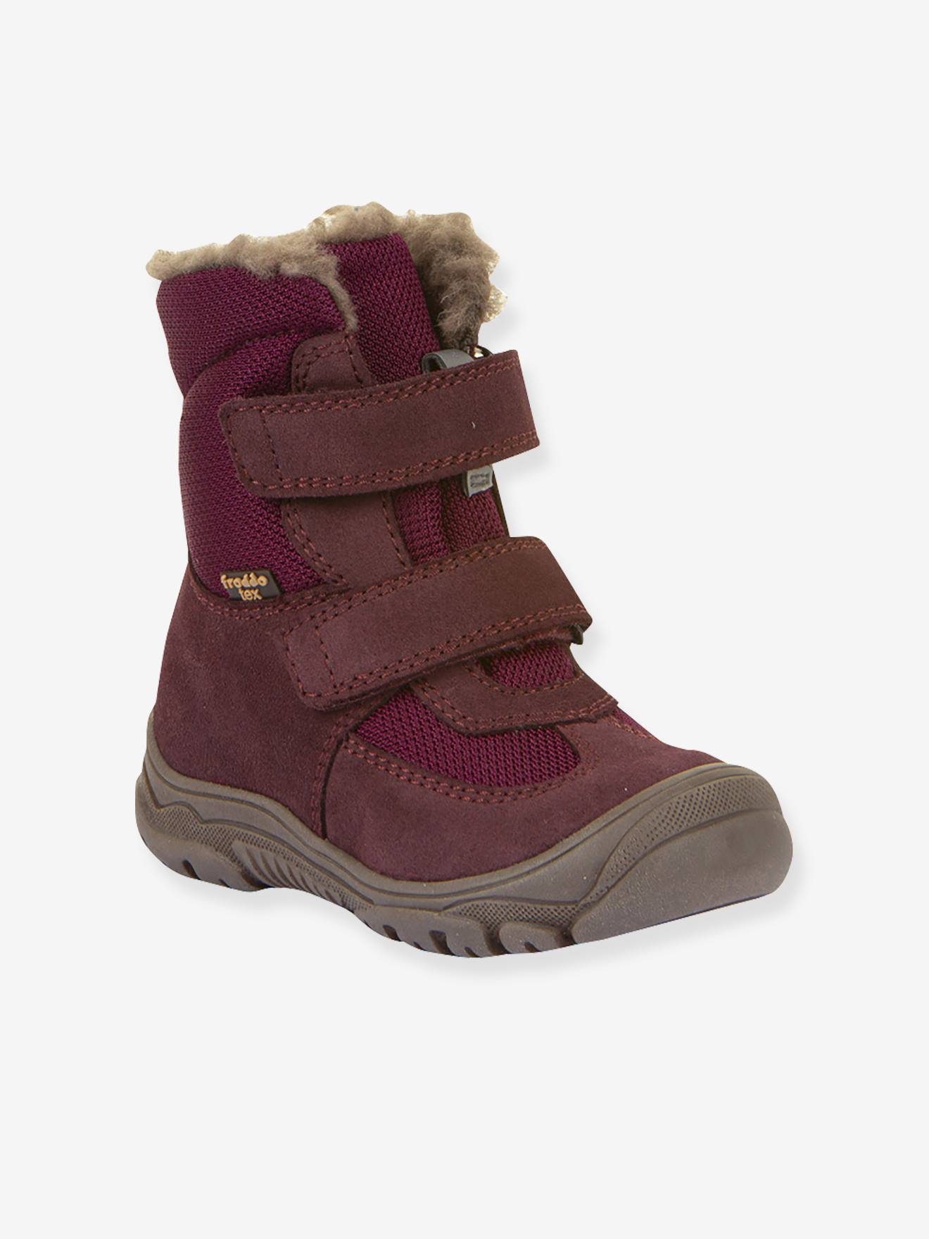 Boots enfants LINZ WOOL TEX HIGH Froddo bordeaux