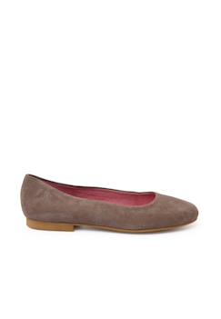 Chaussures-Chaussures fille 23-38-Ballerines suède semelle classique