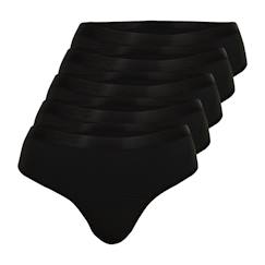 Vêtements de grossesse-Lingerie-Culotte, shorty-Lot de 5 tangas menstruels femme athena