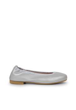 Chaussures-Ballerines fille  cuir nacré