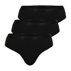 Vêtements de grossesse-Lingerie-Culotte, shorty-Lot de 3 tangas menstruels femme athena