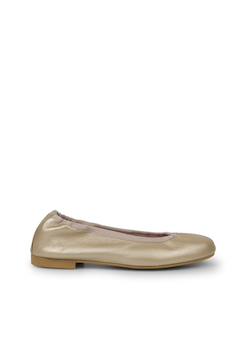 Chaussures-Chaussures fille 23-38-Ballerines fille  cuir nacré