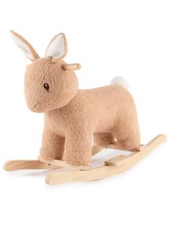 Jouet-Premier âge-Bascules, chariots de marche, trotteurs et porteurs-Bascule pour bébé - lapin á bascule