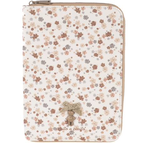 Pasito a pasito - Protège Carnet De Santé Somerset Blanc, Rose, Marron
