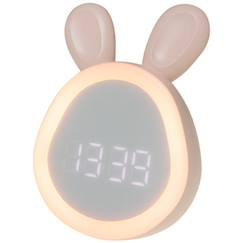 -Réveil lapin rose