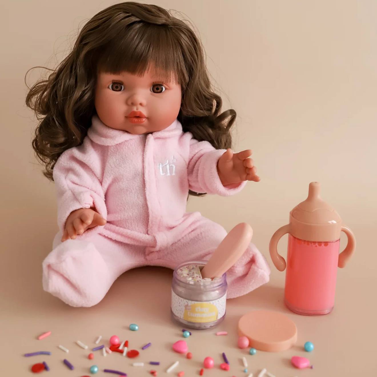 Box Anniversaire Pour Poupée Rose (Tiny Harlow) - Image 1