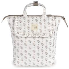 Puériculture-Sac à dos à langer botton fleurs