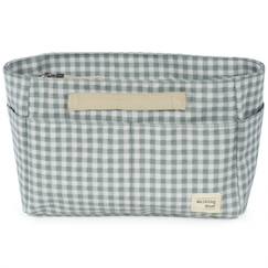 -Trousse de toilette i love vichy vert