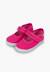 Chaussures babies fille à scratch style basket Blanc+Bleu denim+Bleu marine+Corail+Écru+Fucsia+Gris+Jaune+Rose+Rose pâle+Rouge 33 - vertbaudet enfant 