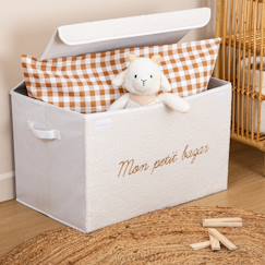 -Coffre de rangement pliable en jute - yuki