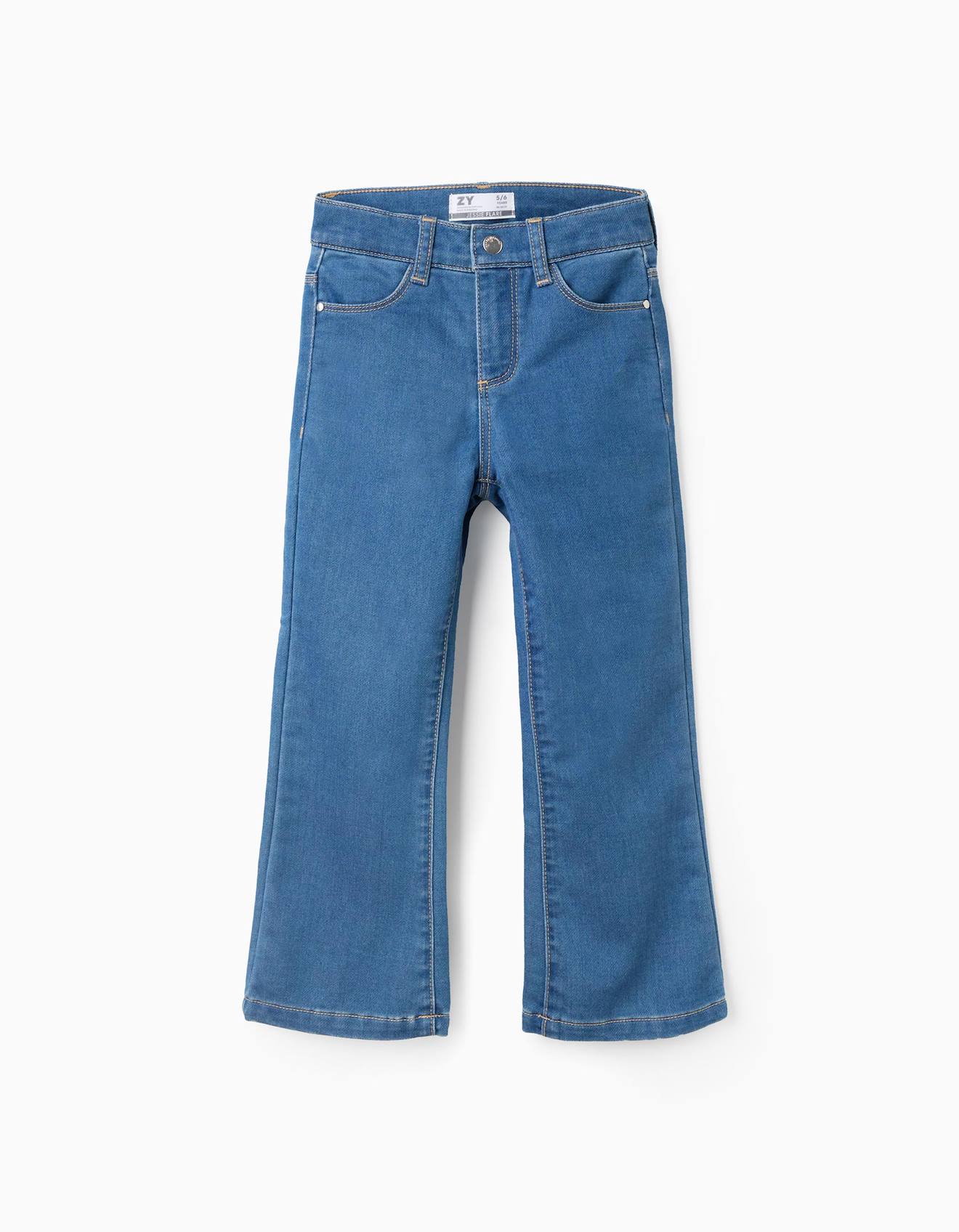 Jean Flare Fit Bleu Clair