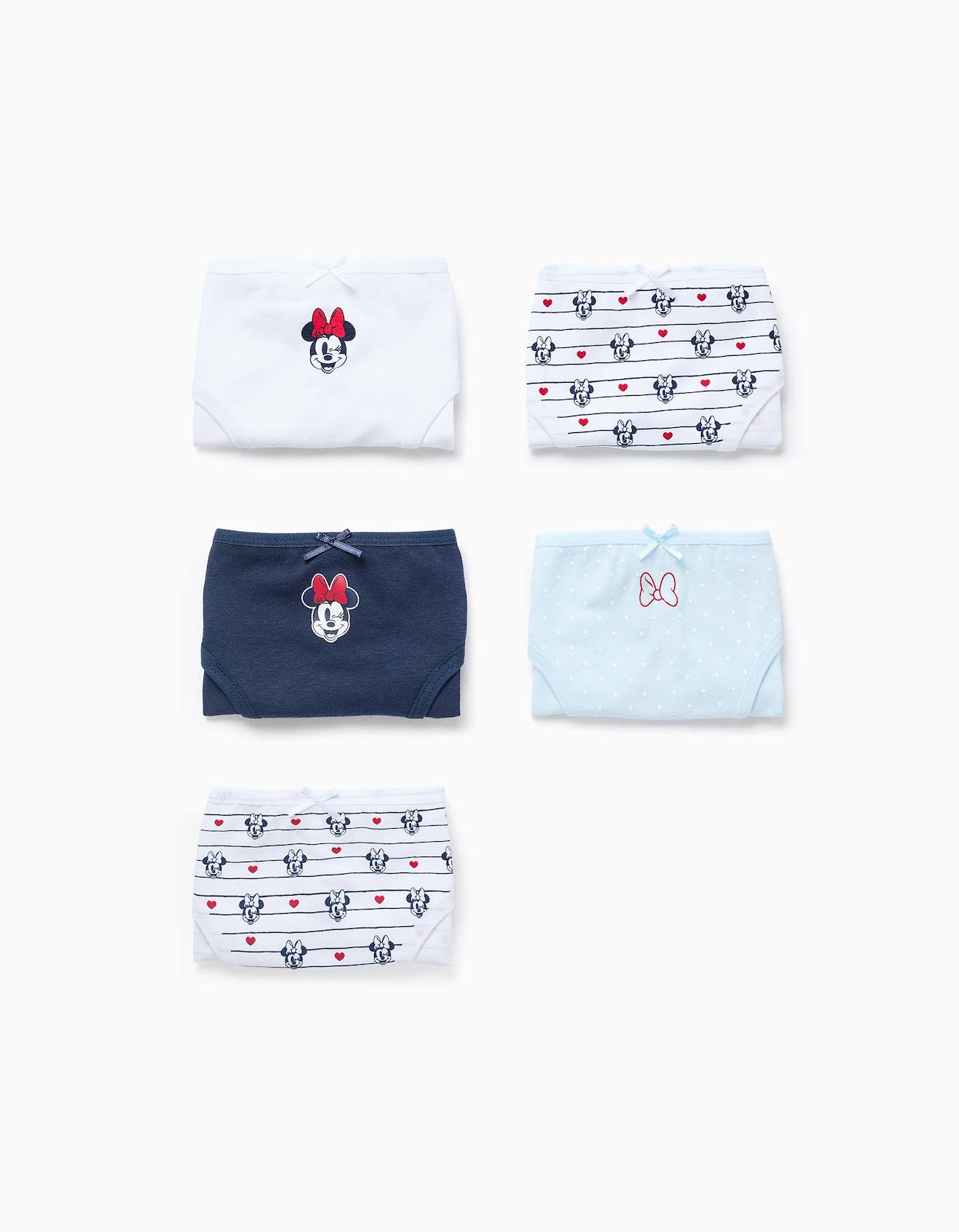Lot De 5 Pantalons Minnie Multicolore