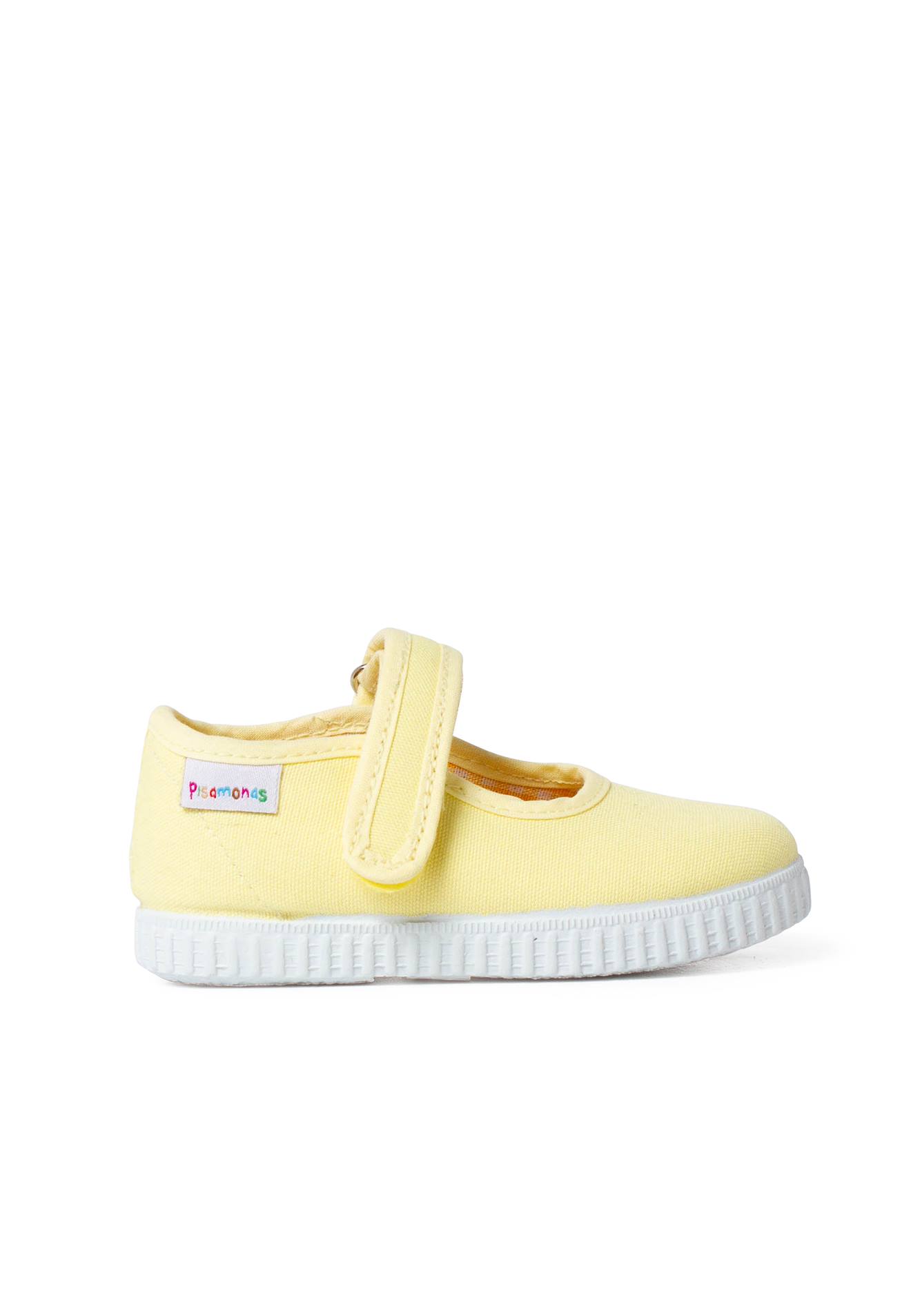 Chaussures Babies Fille À Scratch Style Basket Jaune