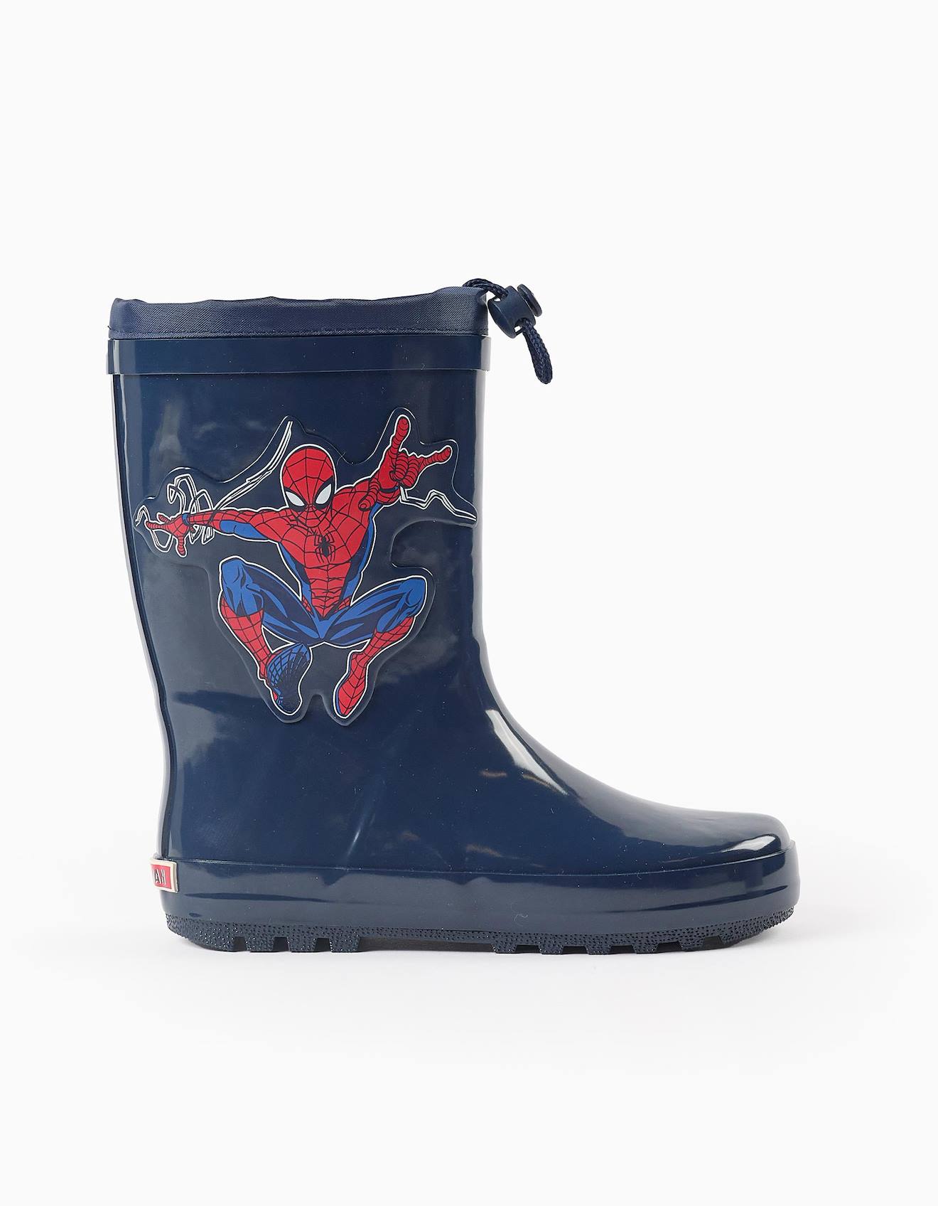 Bottes De Pluie À Tige Réglable Spider-man Bleu Foncé