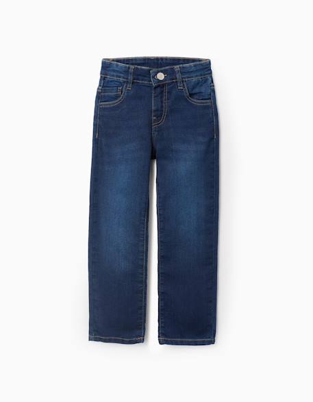 Garçon-Pantalon-Jean à coupe droite