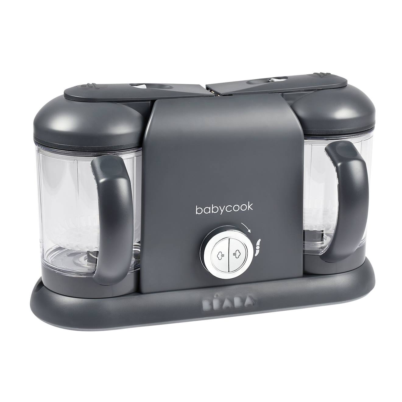 Robot Cuiseur 4 En 1 Contenance Xxl 2200 Ml Babycook Duo Gris Foncé (Béaba) - Image 2