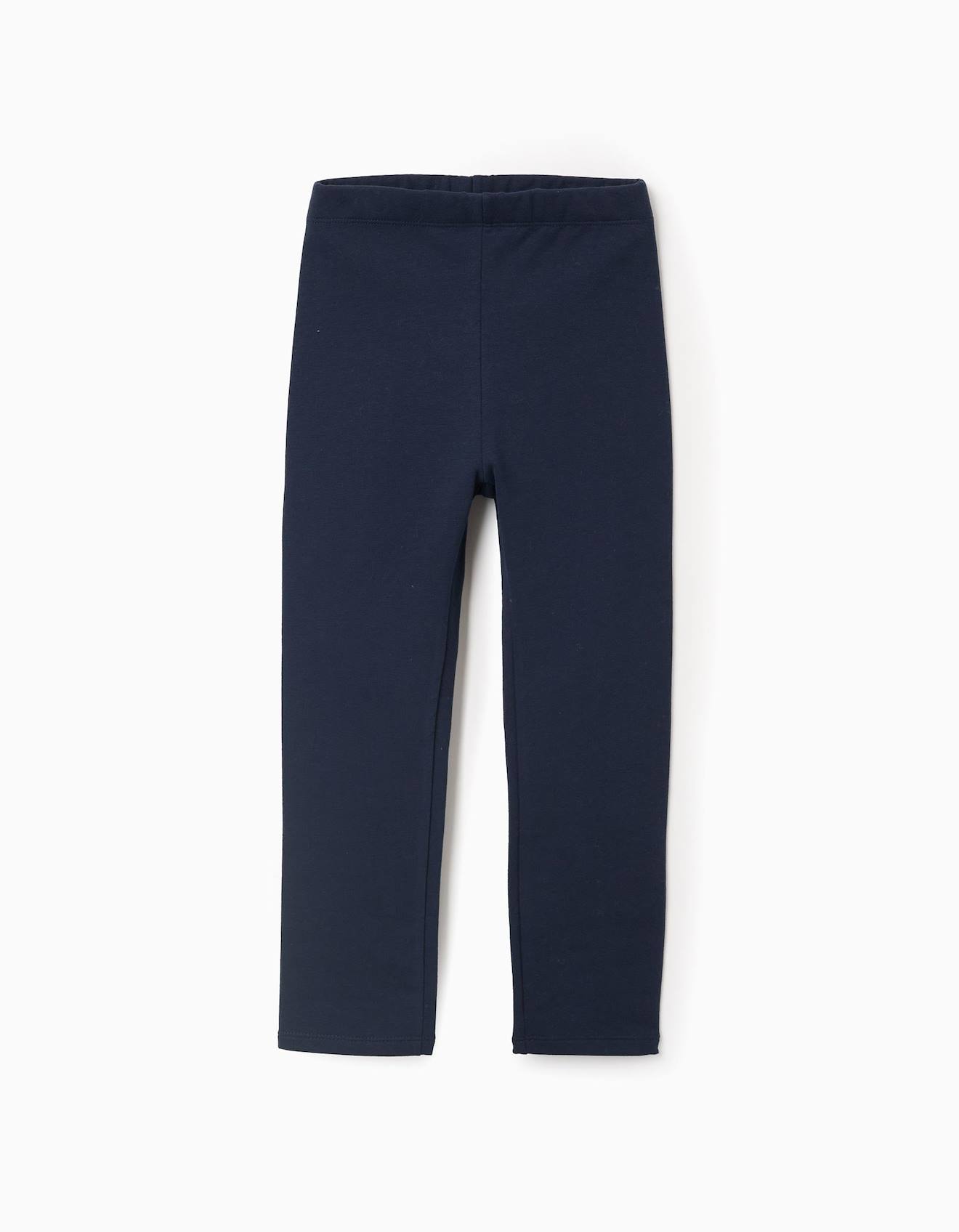 Legging Côtelé Bleu Foncé