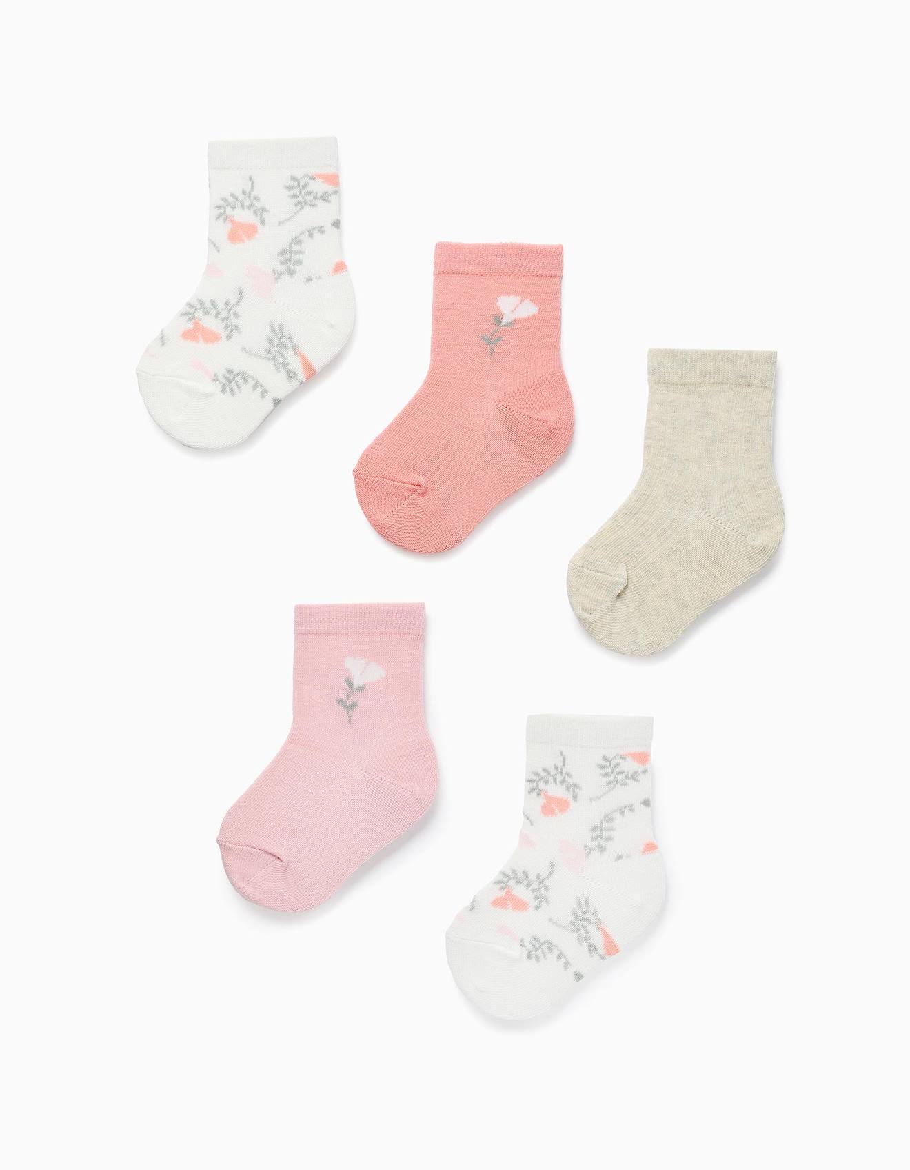 Pack 5 Paires De Chaussettes Multicolore