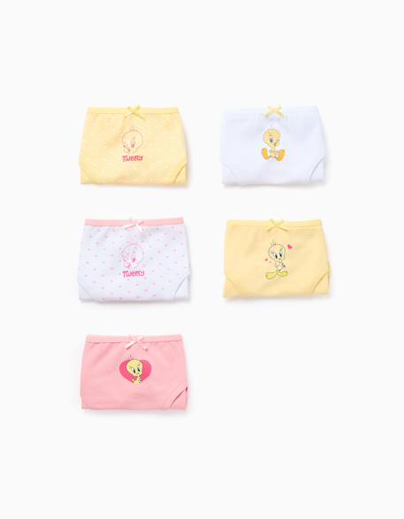 Fille-Pack 5 culottes tweety
