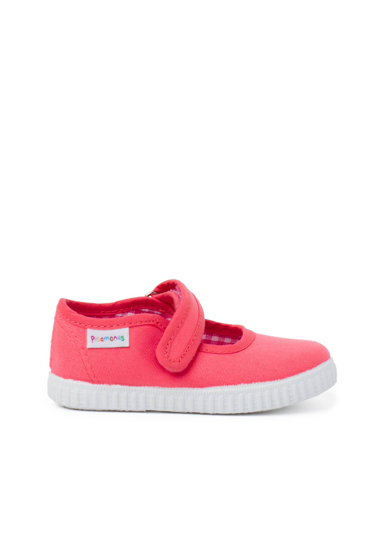 Chaussures Babies Fille À Scratch Style Basket Corail