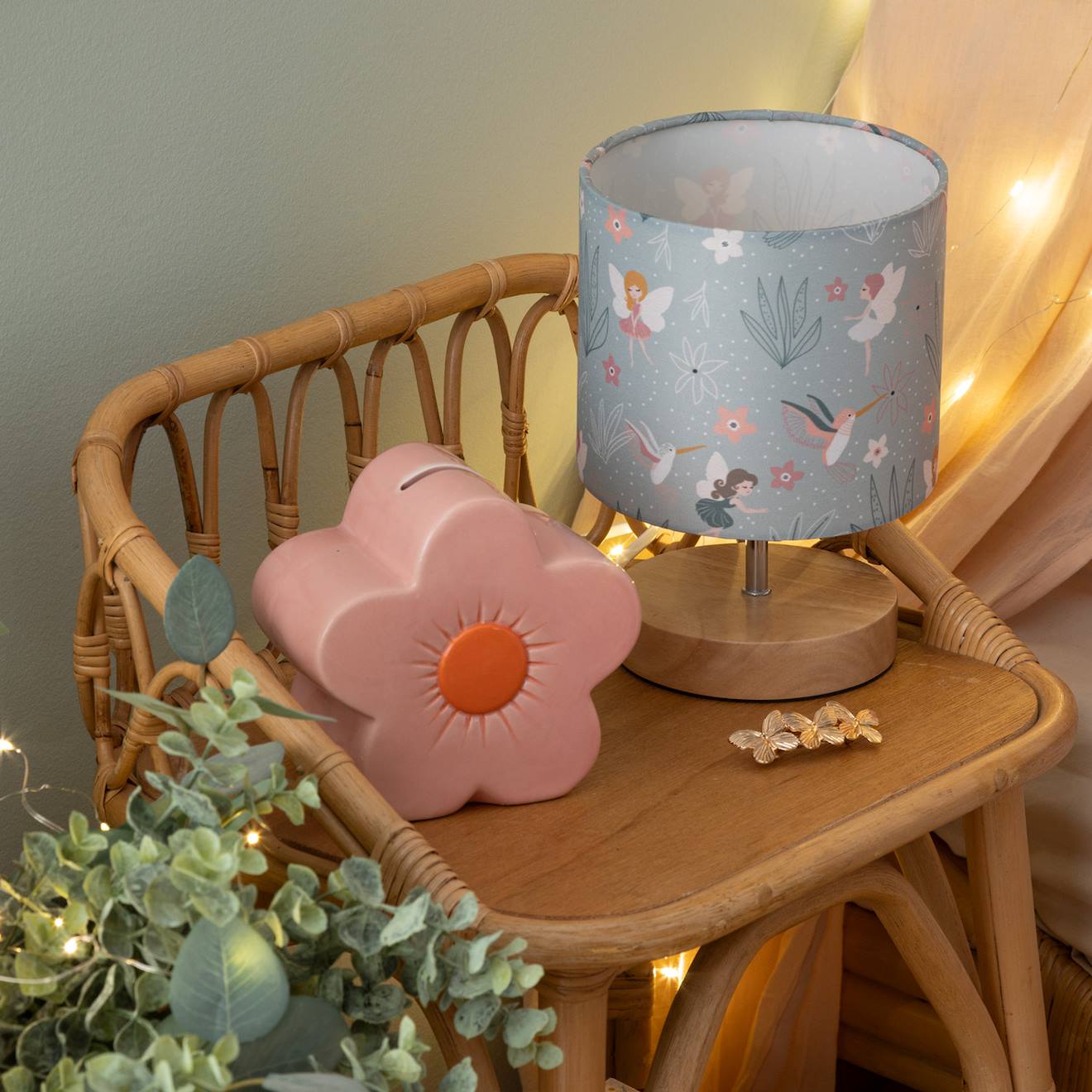 Tirelire Fleur En Céramique - Anae Rose