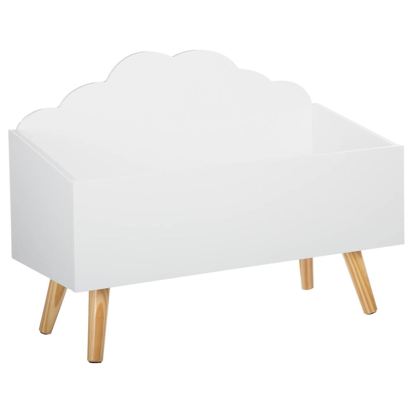 Coffre Enfant Nuage - Douceur Blanc (Atmosphera) - Image 1