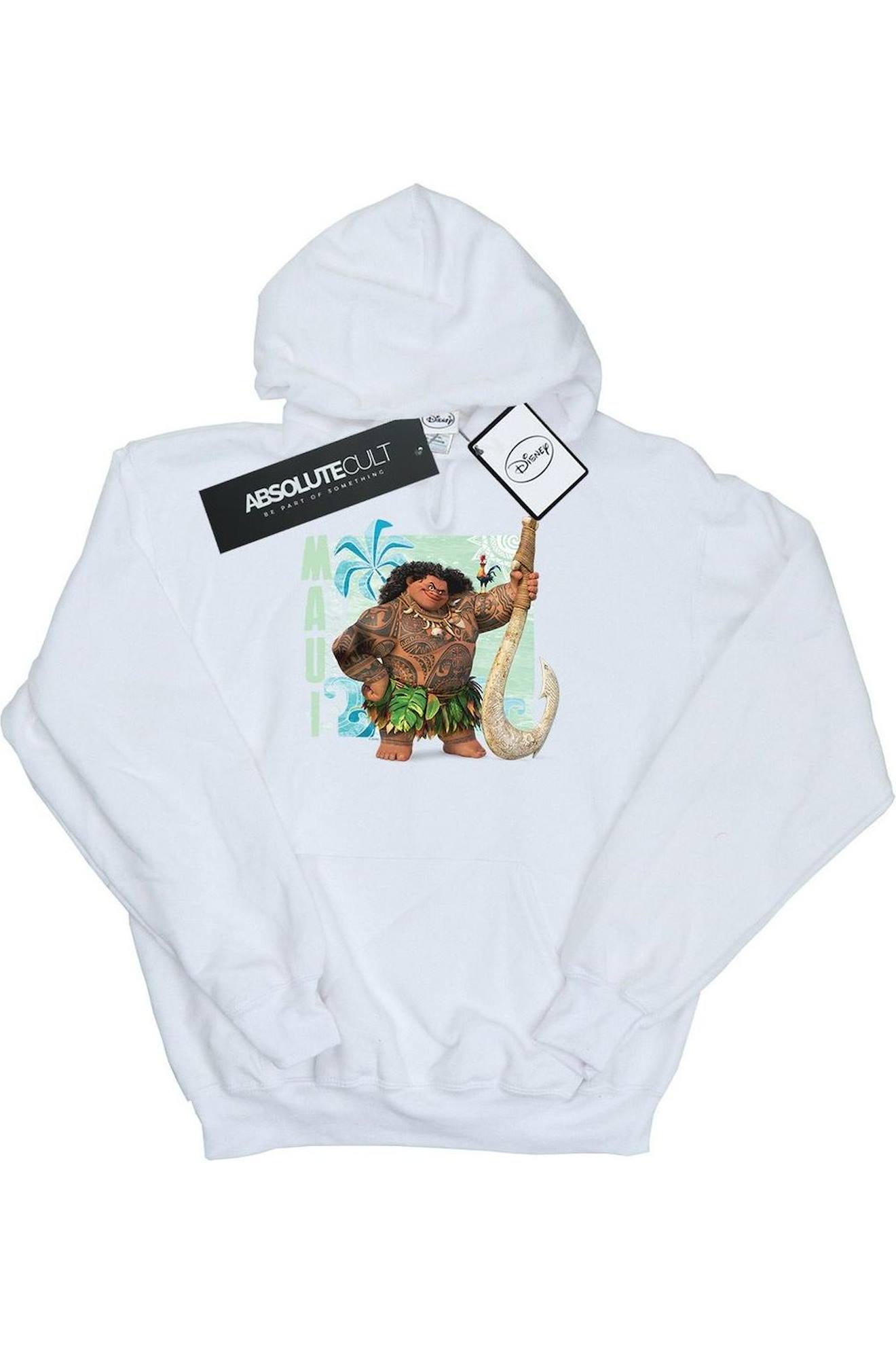 Sweat À Capuche Coton Disney Blanc