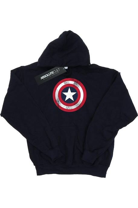 Sweat à capuche coton Marvel  - vertbaudet enfant