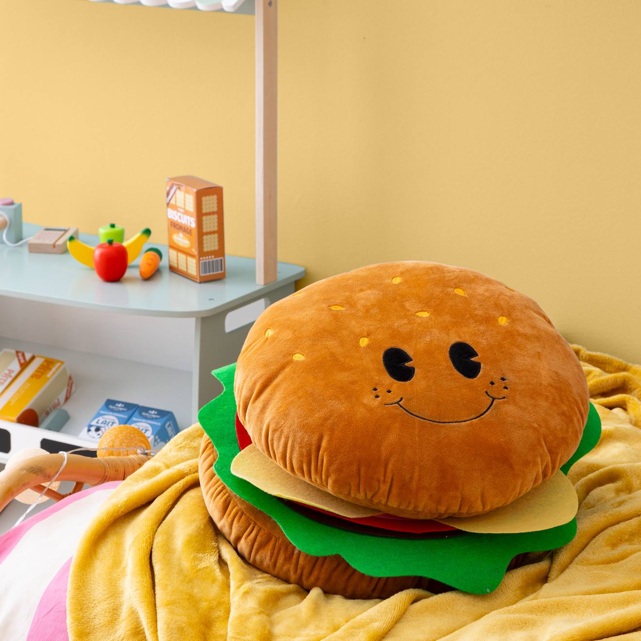 Peluche Burger - Gunther Multicolore Peluche Burger - Gunther Multicolore