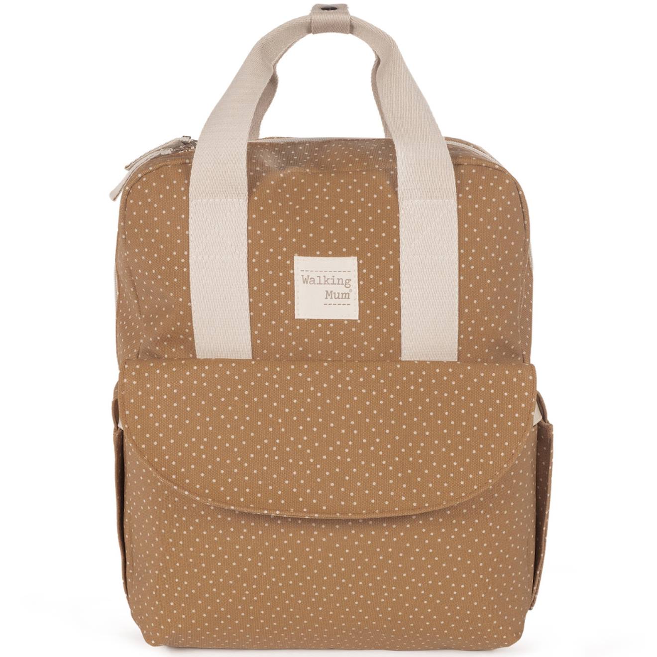 Sac À Dos À Pois Poppy Cannelle Cannelle, Écru
