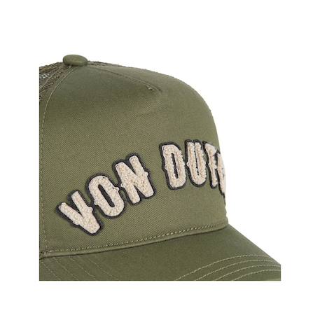 Casquette baseball  avec filet buckl Kaki/beige+Noir/beige+Rose/blanc 2 - vertbaudet enfant 