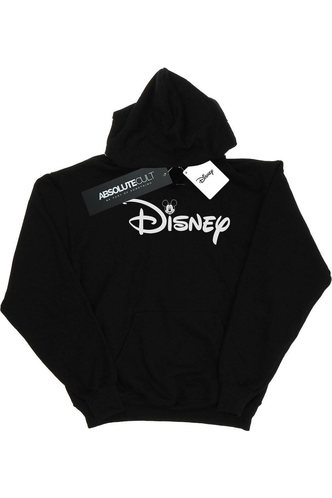 Sweat À Capuche Coton Disney Noir