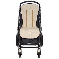 Puériculture-Poussette-Assise pour poussette coeurs poppy cannelle
