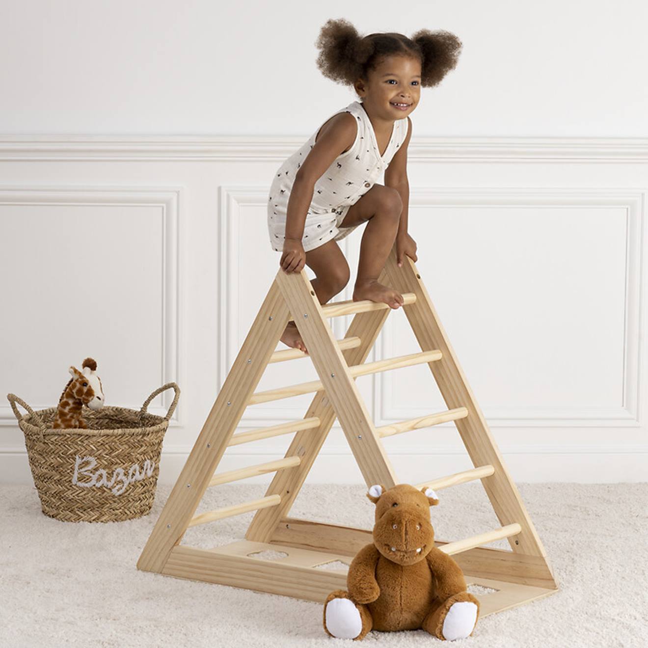 Triangle D'escalade Beige