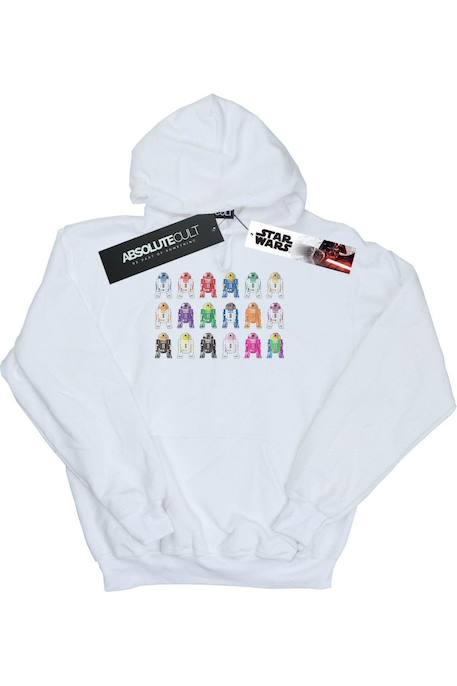 Sweat à capuche coton star wars r2 units  - vertbaudet enfant