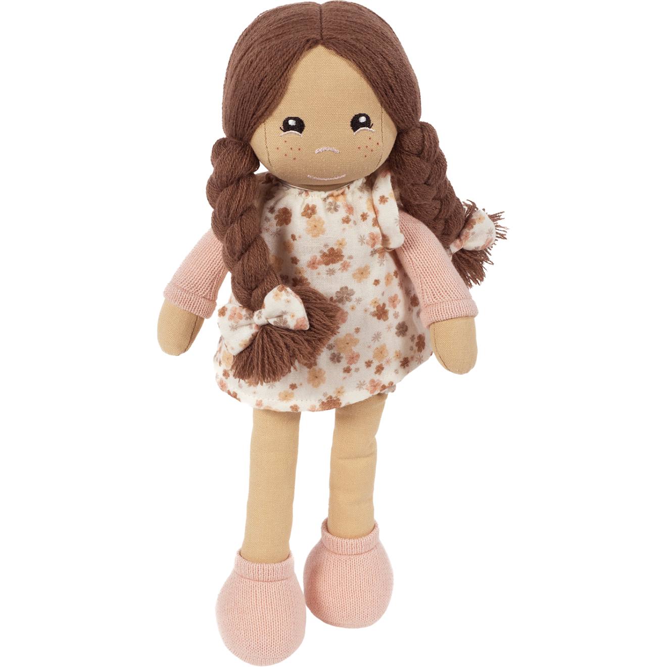 Poupée Blanc, Rose, Marron