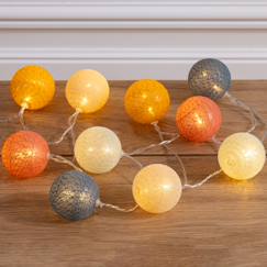 -Guirlande led 10 boules - oya