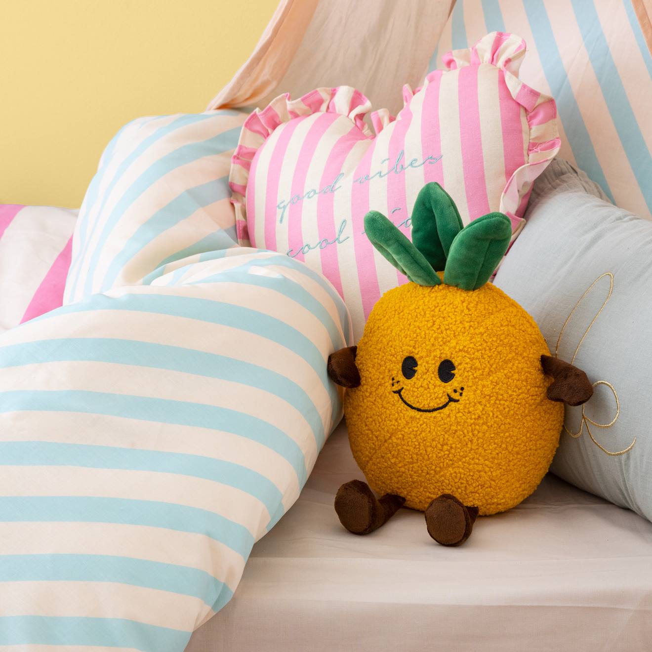 Peluche Ananas - Andreas Orange Peluche Ananas - Andreas Orange