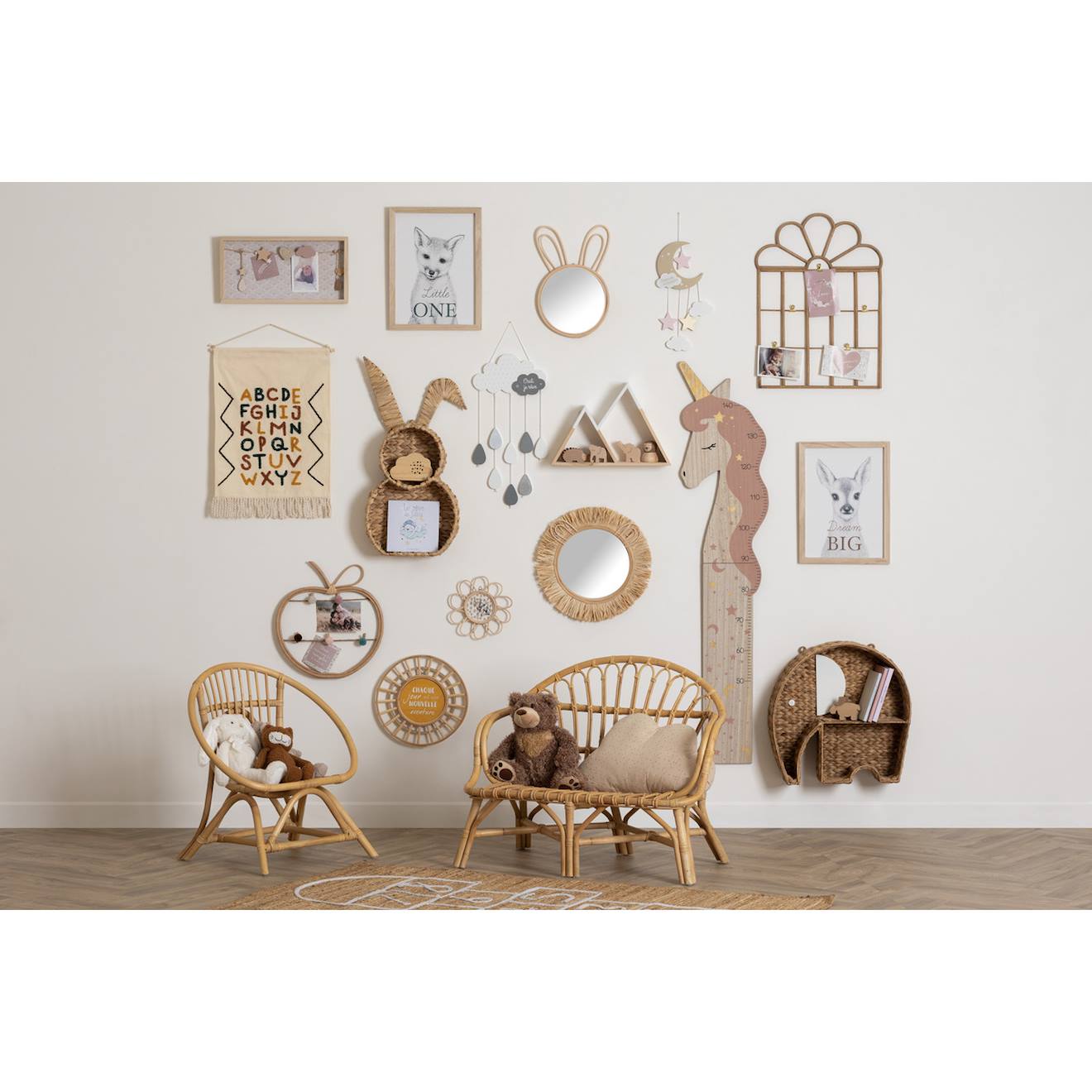 Miroir+Enfant+-+Lion+Beige