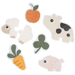 Jouet-Premier puzzle ferme