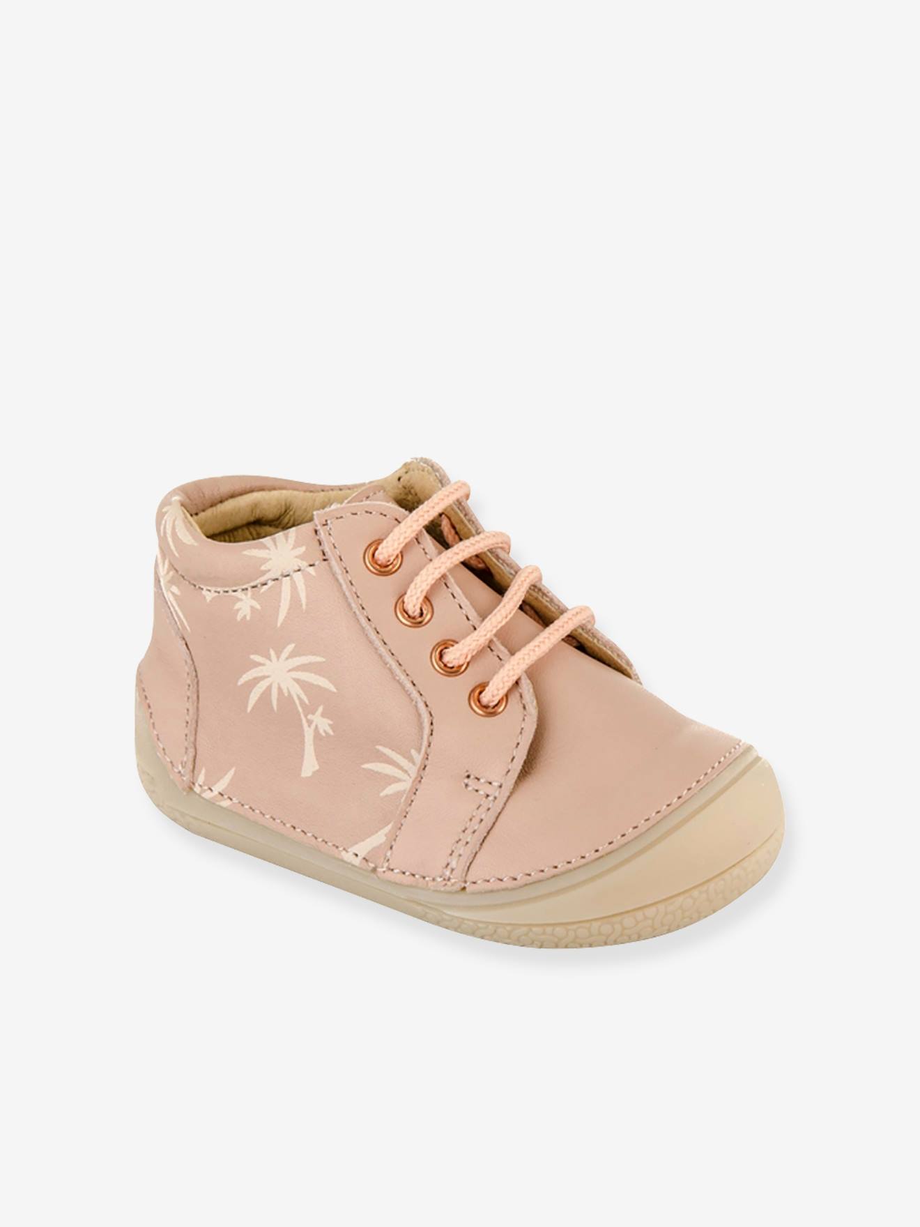 Fille Blanc Bébé Cuir Zowa Bottillons Lacés Babybotte® Babybotte rdCtshQx