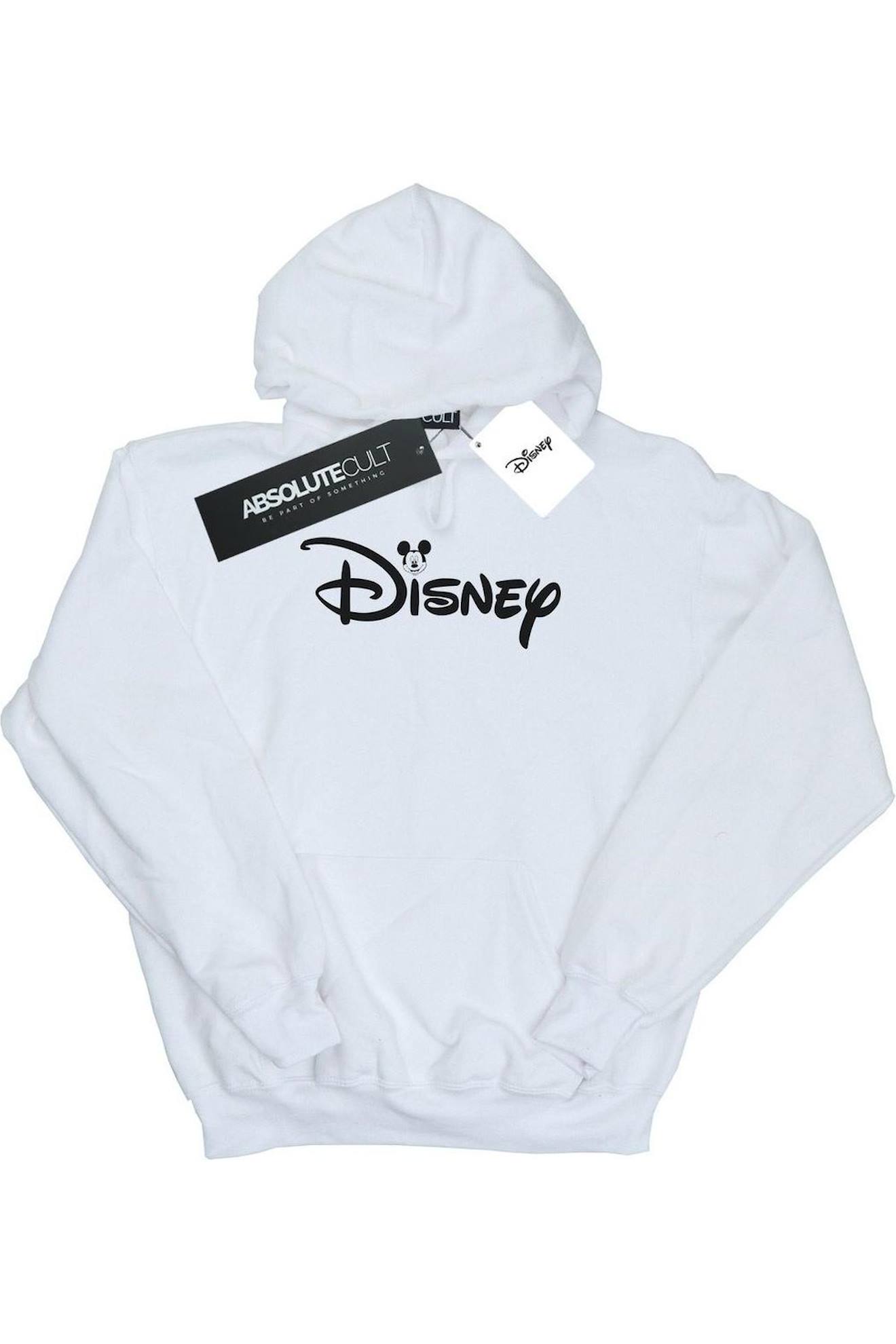 Sweat À Capuche Coton Disney Blanc