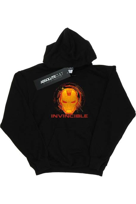 Sweat à capuche coton avengers invincible  - vertbaudet enfant