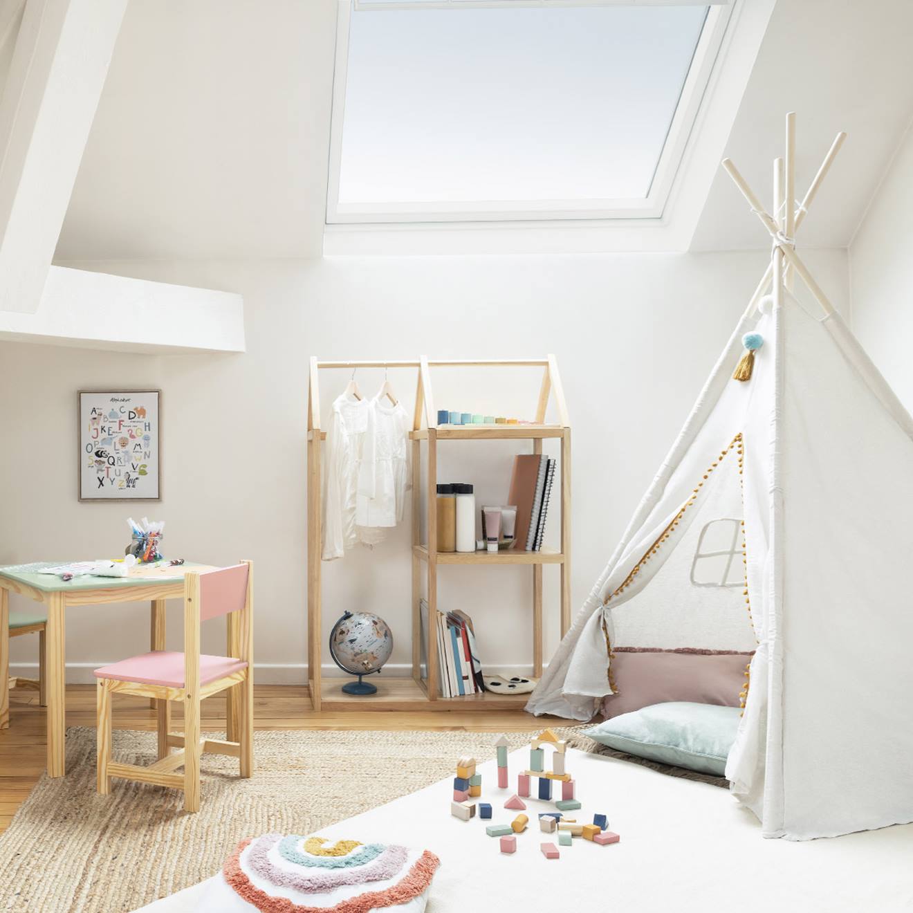 Globe Terrestre Enfant - Golbi Bleu
