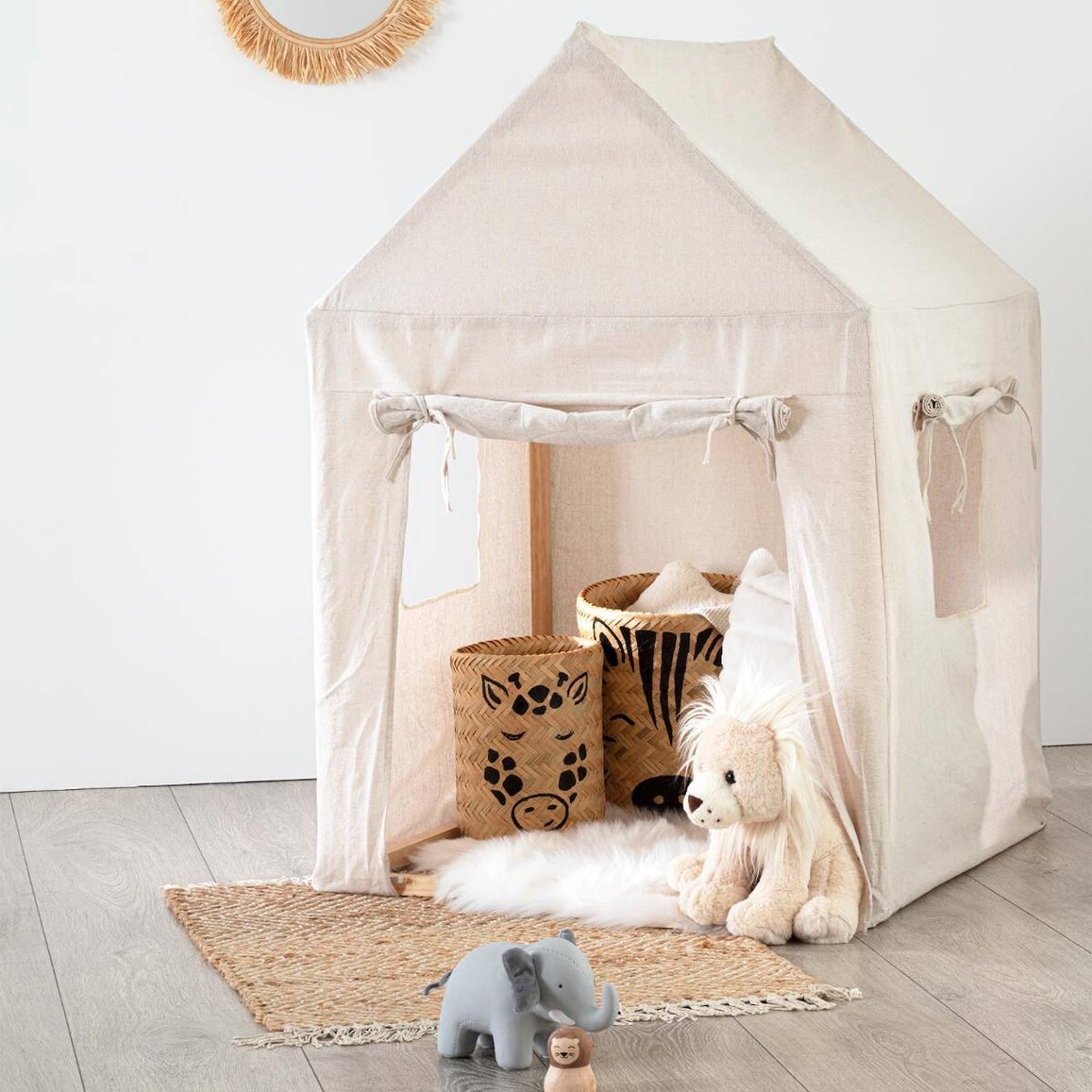 Tente Tipi Pour Enfants Djeco - Jeu D'intérieur Et Cabane - Design Coloré Et Ludique - 5